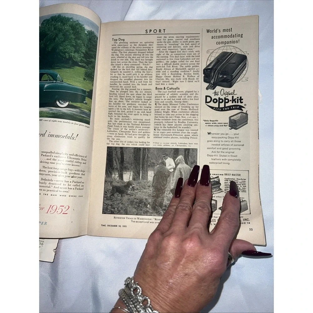 Time Magazine The DeWitt‎ Wallaces December 10, 1951 Vol LVIII No 24
